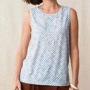 NWT Matilda Jane Summer Nights Scoop Neck Tank with Keyhole Back Size Large